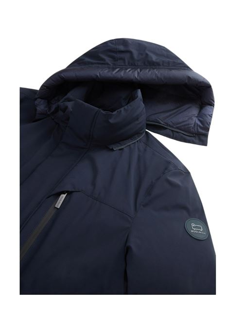 MOUNTAIN STRETCH DOWN PARKA WOOLRICH | CFWOOU0803MRUT33393989 MELTON BLUE